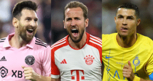 Kane chỉ ra Messi và Ronaldo